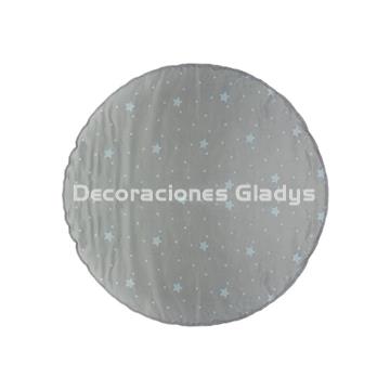 ALFOMBRA ACOLCHADA TIPI GRIS - Imagen 1