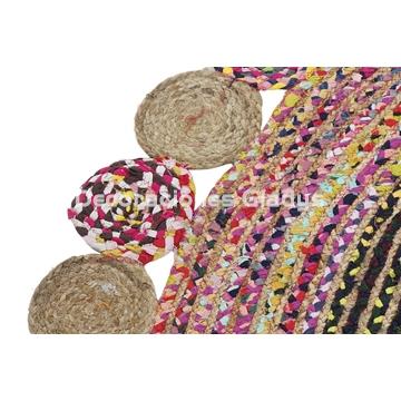 ALFOMBRA ALGODON JUTE - Imagen 2