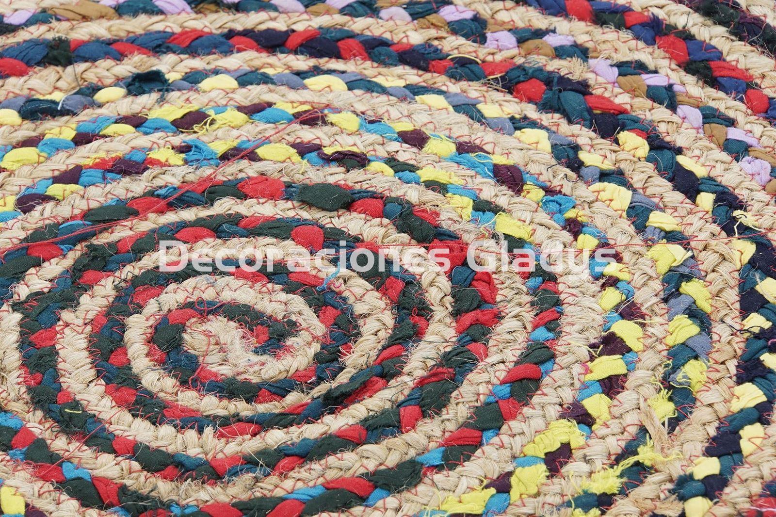 ALFOMBRA ALGODON JUTE - Imagen 3