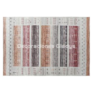 ALFOMBRA ETNIC MARRON - Imagen 1