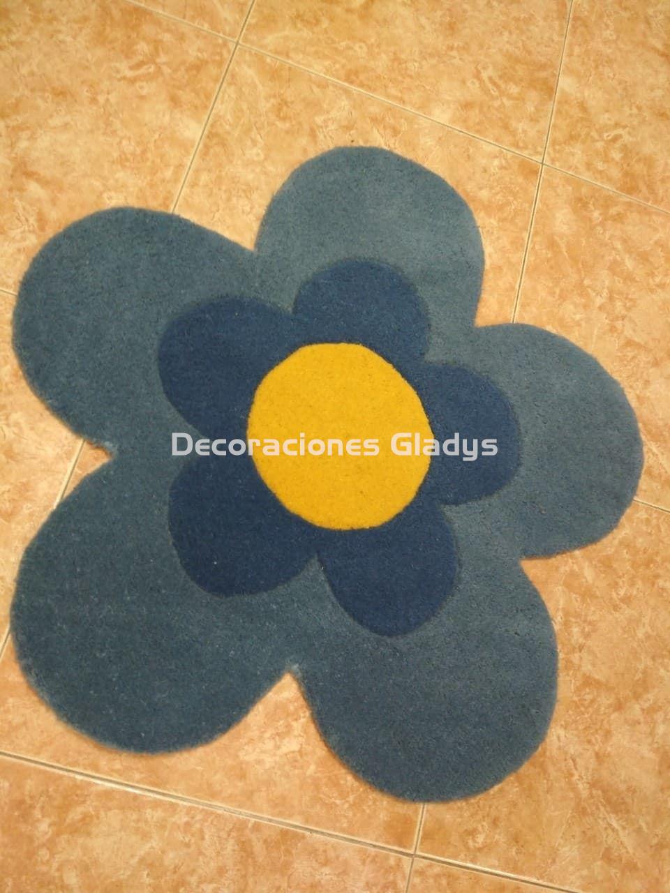 ALFOMBRA FLOR - Imagen 1