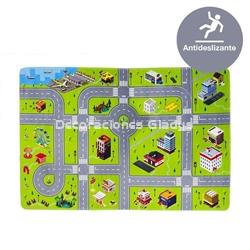 ALFOMBRA  INFANTIL CIUDAD - Imagen 1