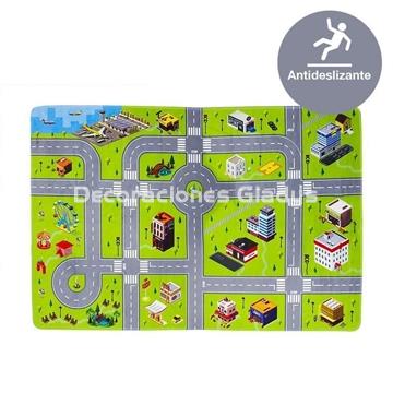 ALFOMBRA  INFANTIL CIUDAD - Imagen 1