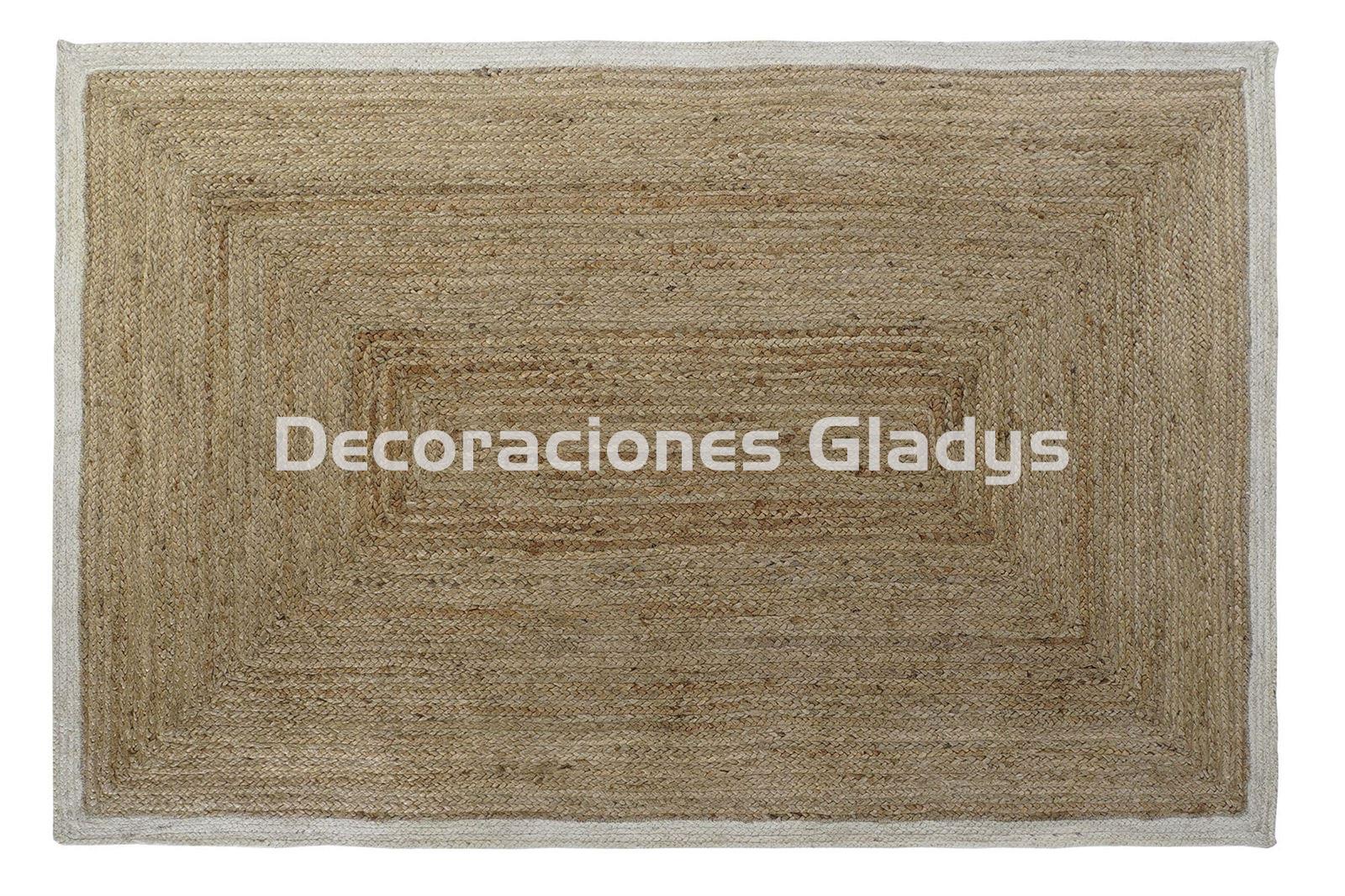 ALFOMBRA JUTE ALGODON - Imagen 1