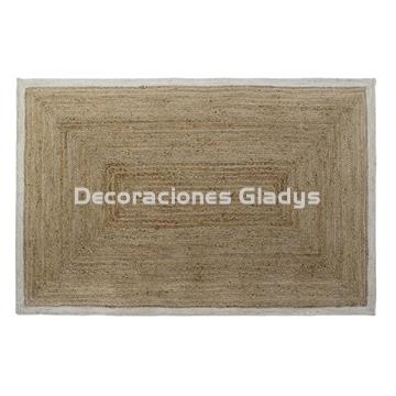 ALFOMBRA JUTE ALGODON - Imagen 1