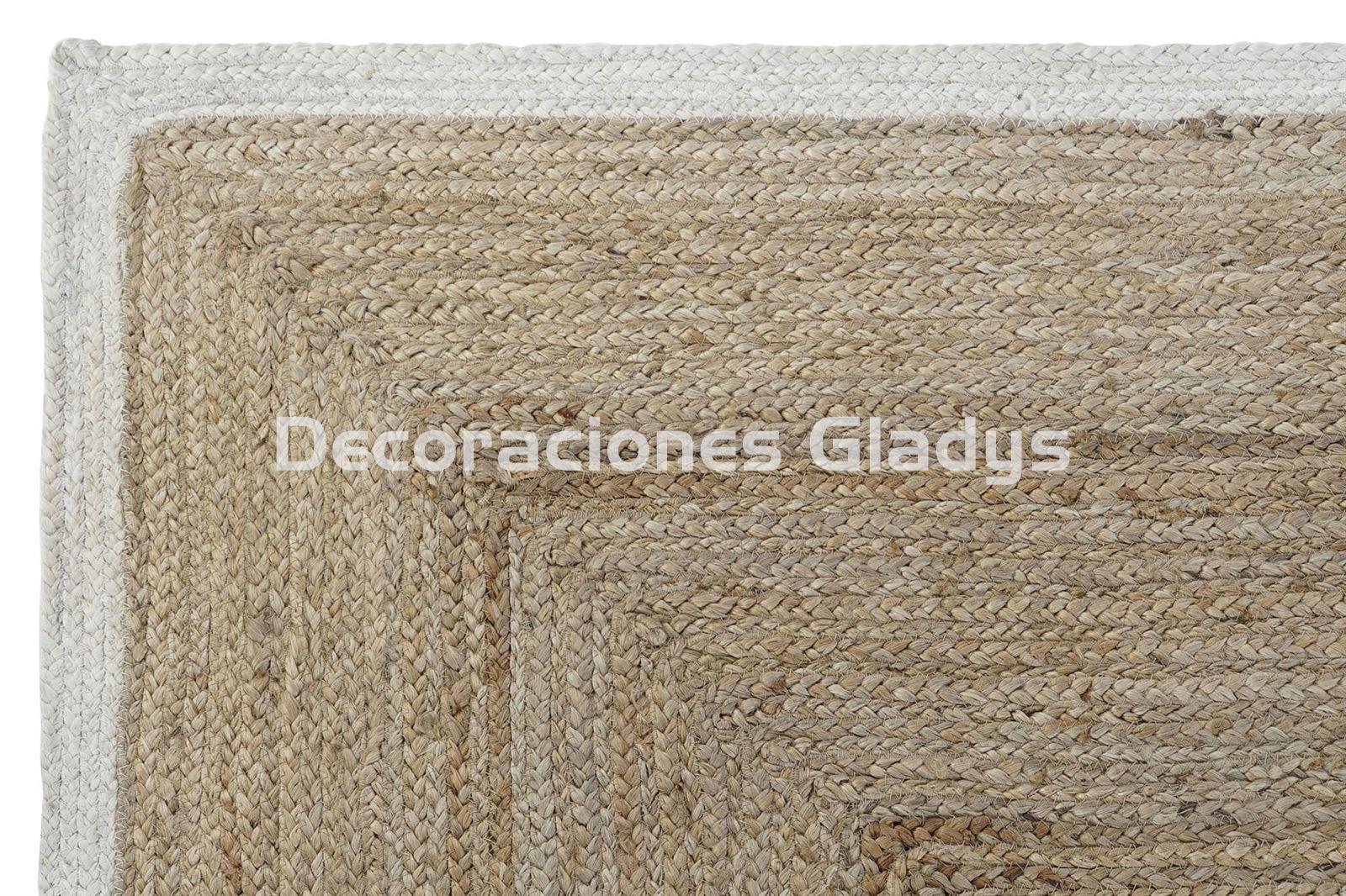 ALFOMBRA JUTE ALGODON - Imagen 2