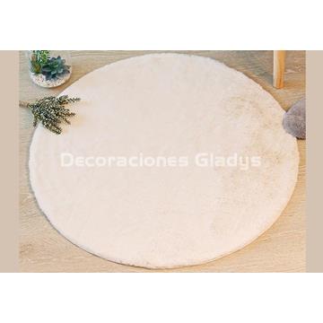 ALFOMBRA PELO MARFIL - Imagen 1