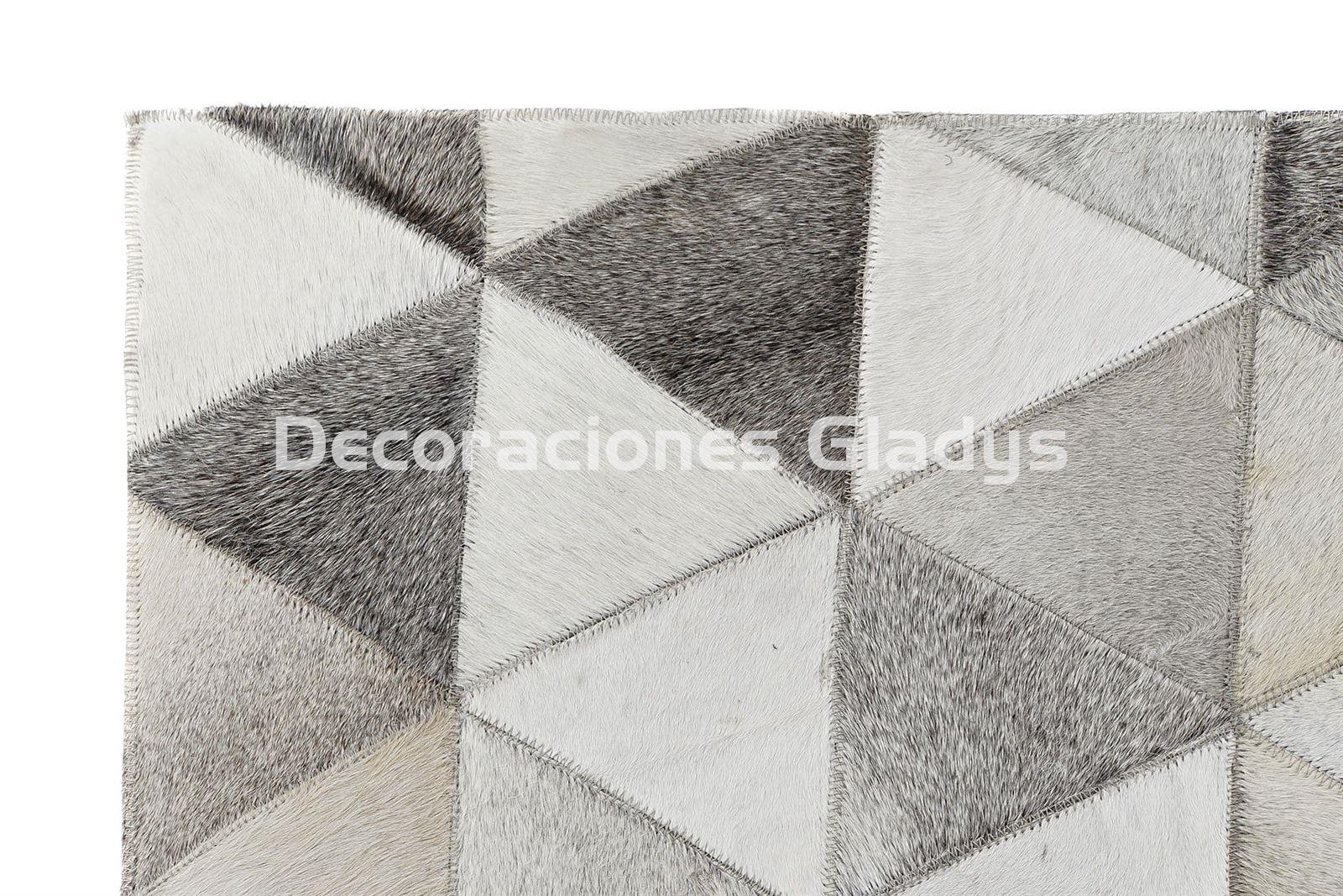 ALFOMBRA PIEL GRIS CLARO - Imagen 2