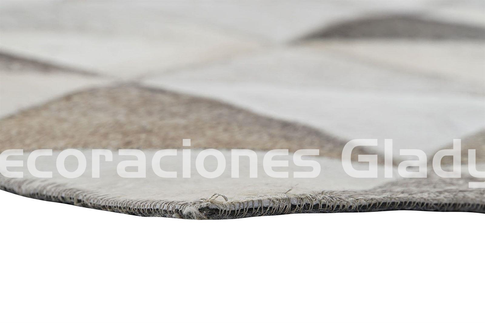 ALFOMBRA PIEL GRIS CLARO - Imagen 4