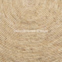 ALFOMBRA REDONDA ALGA NATURAL - Imagen 2