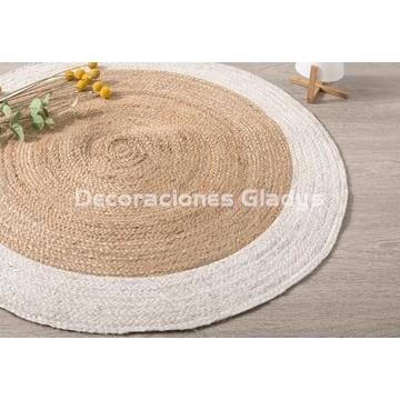 ALFOMBRA REDONDA YUTE 146295Z - Imagen 1