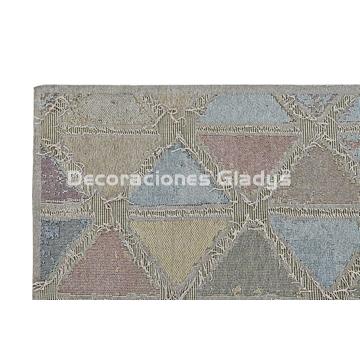 ALFOMBRA ROMBOS PASTEL - Imagen 2