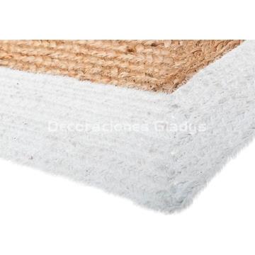 ALFOMBRA YUTE BLANCO - Imagen 2