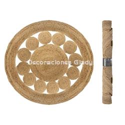 ALFOMBRA YUTE CALADA 156147 - Imagen 2