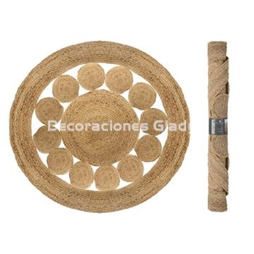 ALFOMBRA YUTE CALADA 156147 - Imagen 2