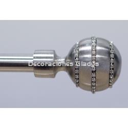 BARRA CORTINA ACERO BH51203 - Imagen 1