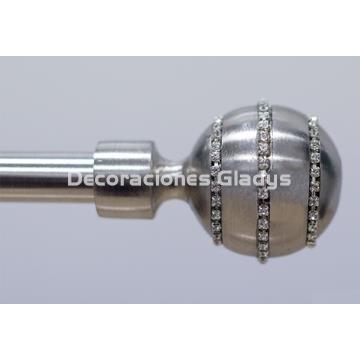 BARRA CORTINA ACERO BH51203 - Imagen 1