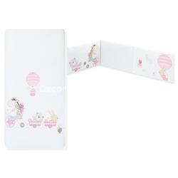 BAUL FUNDA NORDICA+NORDICO +CHICHONERA JIRAFA ROSA - Imagen 1