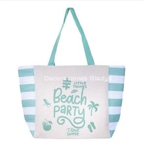 BOLSO Y TOALLA PLAYA BEACH AGUA SUN & SURF - Imagen 1
