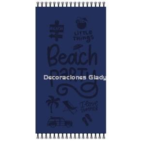 BOLSO Y TOALLA PLAYA BEACH MARINO SUN & SURF - Imagen 2