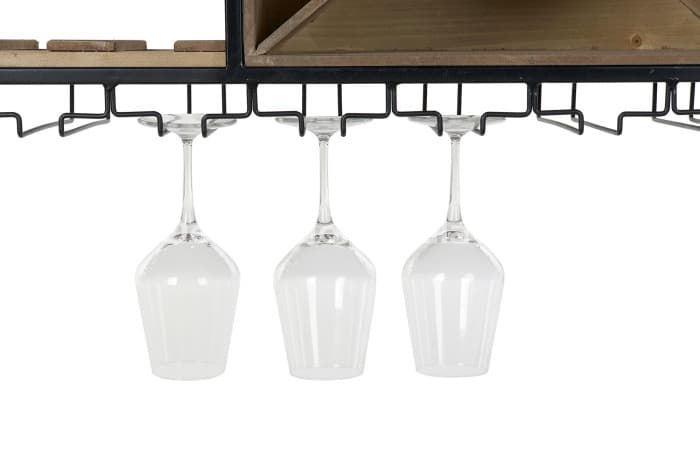 BOTELLERO ABETO METAL NATURAL - Imagen 4