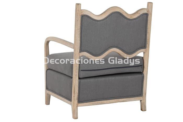 BUTACA ABETO POLIESTER  GRIS OSCURO - Imagen 3