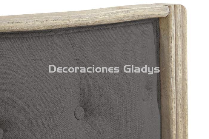 CABECERO CAMA LINO RUBBERWOOD - Imagen 3