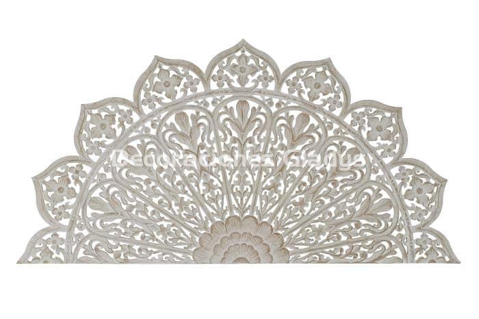 CABECERO CAMA MANGO MDF  NATURAL - Imagen 1