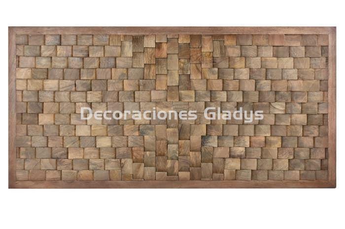 CABECERO CAMA MANGO MODERNO 3D - Imagen 1