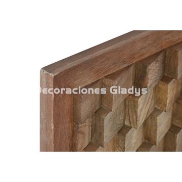 CABECERO CAMA MANGO MODERNO 3D - Imagen 2