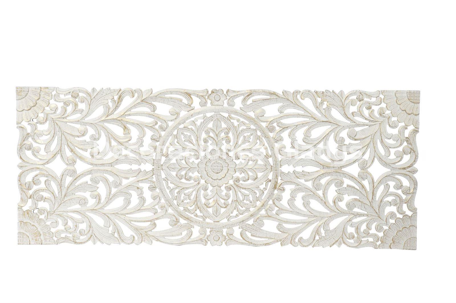 CABECERO CAMA MDF  BLANCO - Imagen 1