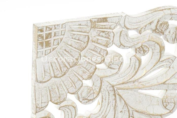 CABECERO CAMA MDF  BLANCO - Imagen 2