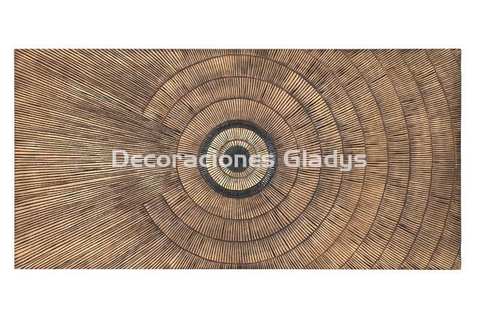 CABECERO CAMA MDF CIRCULOS - Imagen 1