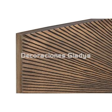 CABECERO CAMA MDF CIRCULOS - Imagen 2