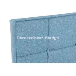 CABECERO CAMA POLIESTER RUBBERWOOD - Imagen 2