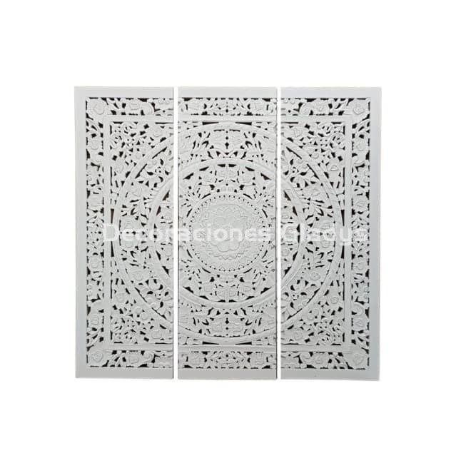 CABECERO CAMA SET 3 MDF  MANDALA - Imagen 1
