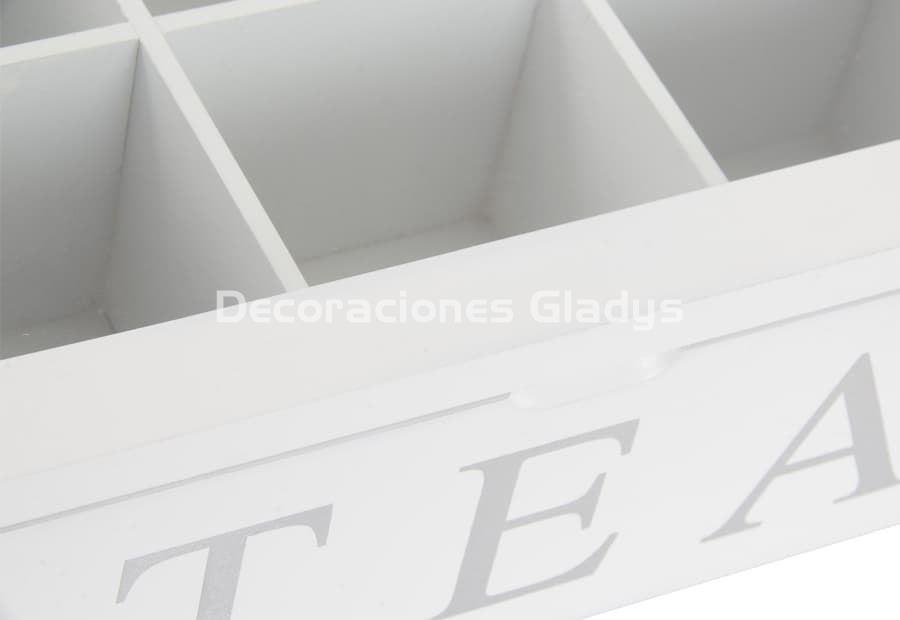 CAJA INFUSIONES CRISTAL BLANCO