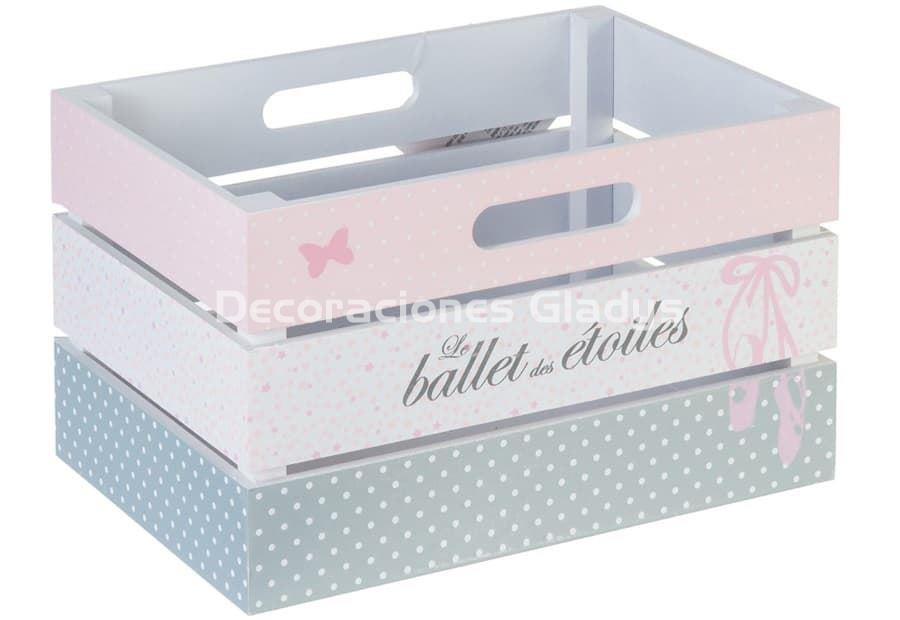 CAJA MADERA BALLET PRINCESA - Imagen 1