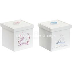 CAJA MADERA CIGÜEÑA - Imagen 1