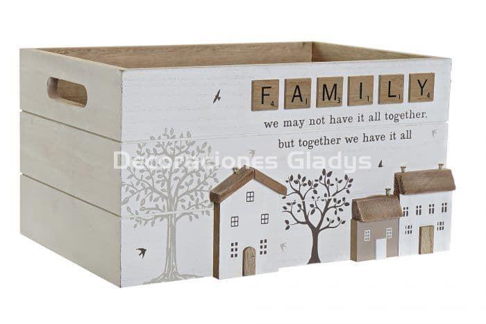 CAJA MDF BLANCO - Imagen 1