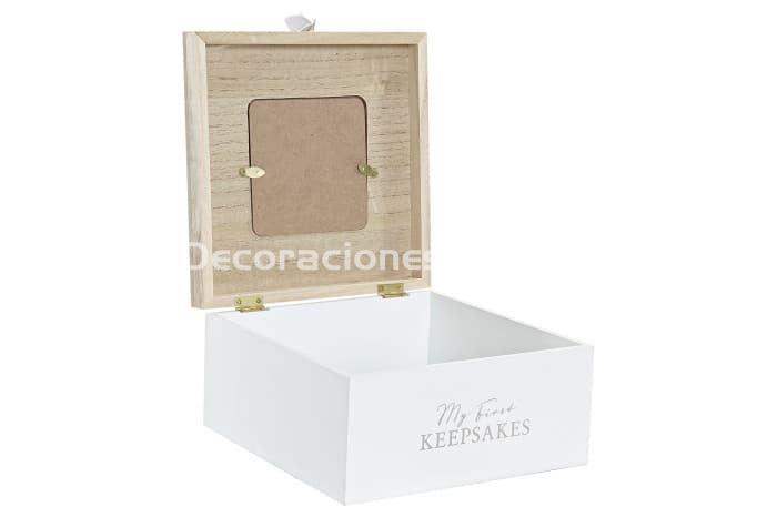 CAJA MDF CRISTAL  OVEJA NATURAL - Imagen 4