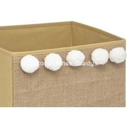 CAJA POMPONES YUTE - Imagen 2