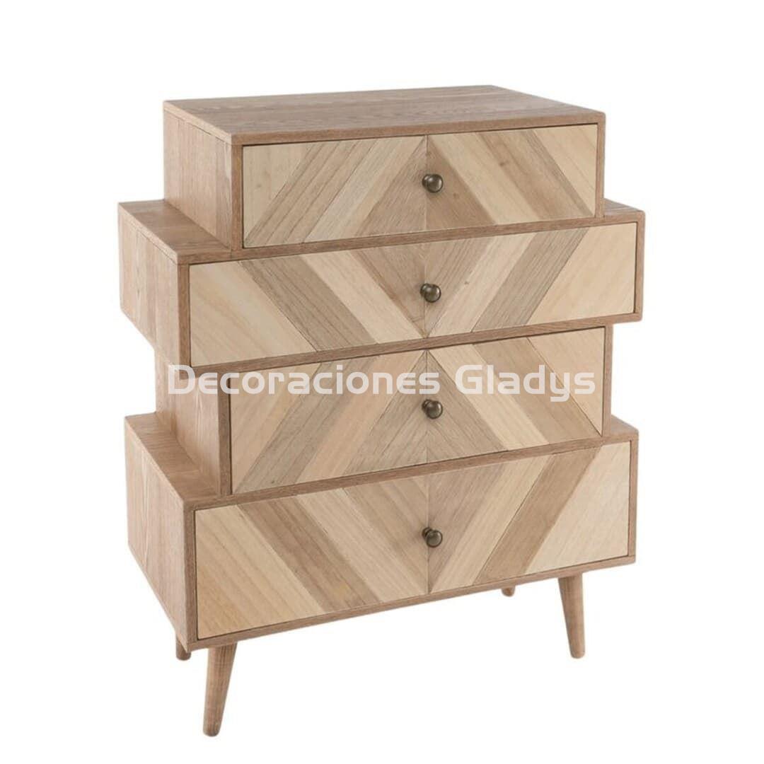 CAJONERA 4 CAJONES STRUKTURA - Imagen 1
