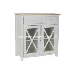 CAJONERA ALAMO CRISTAL  BLANCO - Imagen 1