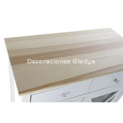 CAJONERA ALAMO CRISTAL  BLANCO - Imagen 2