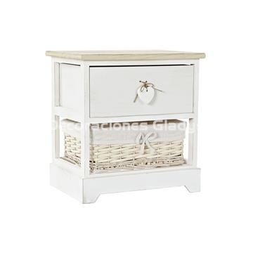 CAJONERA PAULOWNIA MIMBRE  1 CAJON - Imagen 1