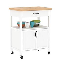 CARRO AUXILIAR COCINA BLANCO -KIT - Imagen 1