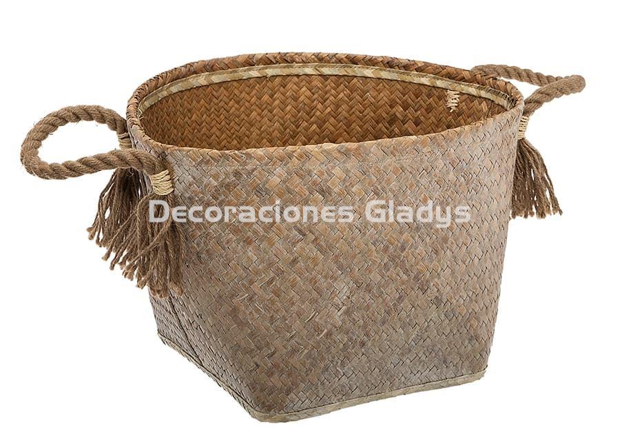 CESTA YUTE NATURAL  ATMOSPHERA - CESTAS Y CAJAS