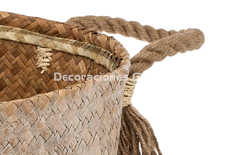 CESTA YUTE NATURAL - Imagen 2