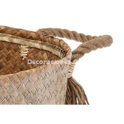 CESTA YUTE NATURAL - Imagen 2